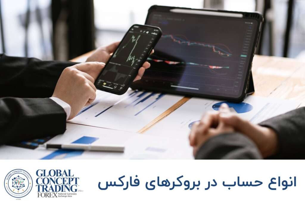 انواع حساب در بروکرهای فارکس